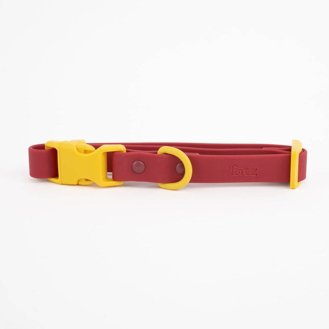 Approved by Fritz - The Fritz Collar: / burgundy sun