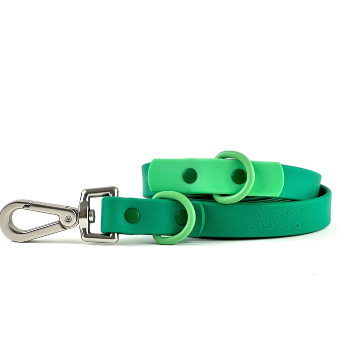The Fritz Leash - Durable, Adjustable & Two-tone | Green