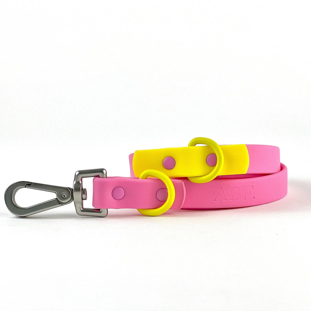 The Fritz Leash - Durable, Adjustable & Two-tone | Pink