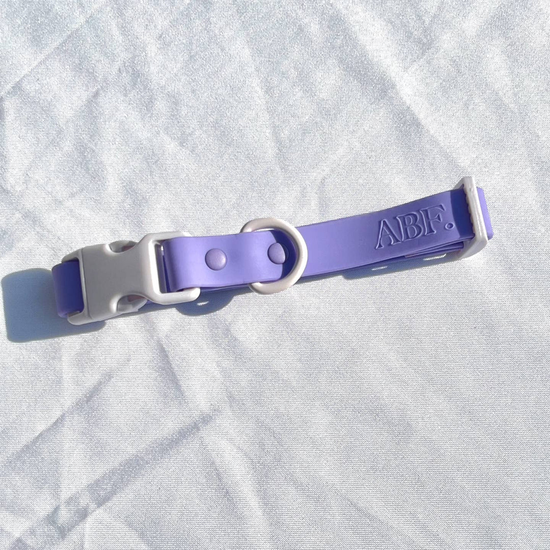 The Fritz Collar - Durable, Waterproof & Two-Tone | Lilac
