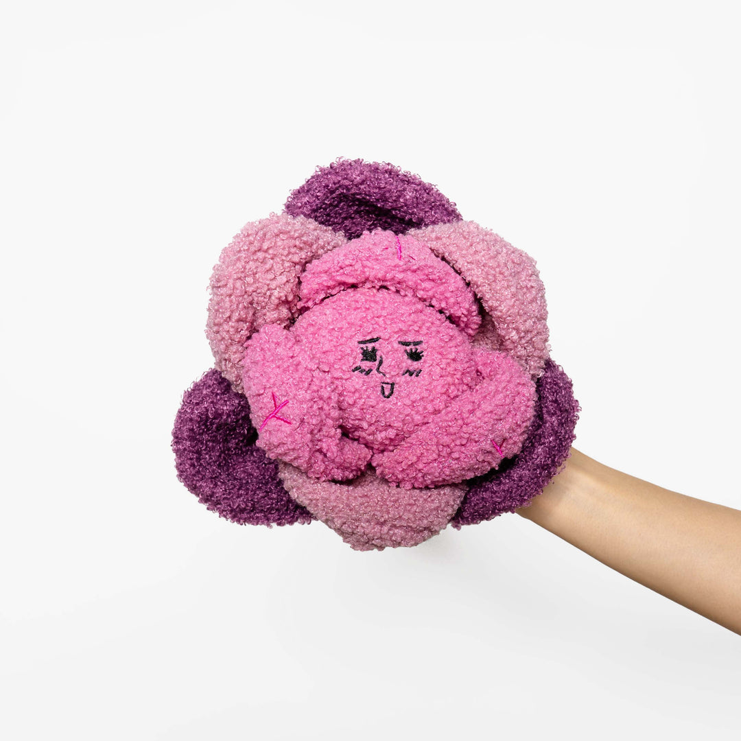 the furryfolks - Red Cabbage Nosework Toy