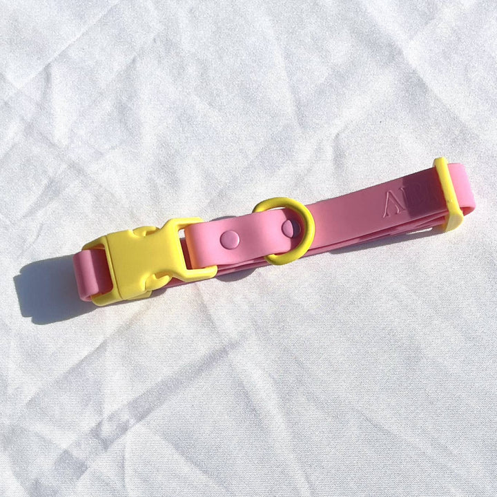 The Fritz Collar - Durable, Waterproof & Two-Tone | Pink