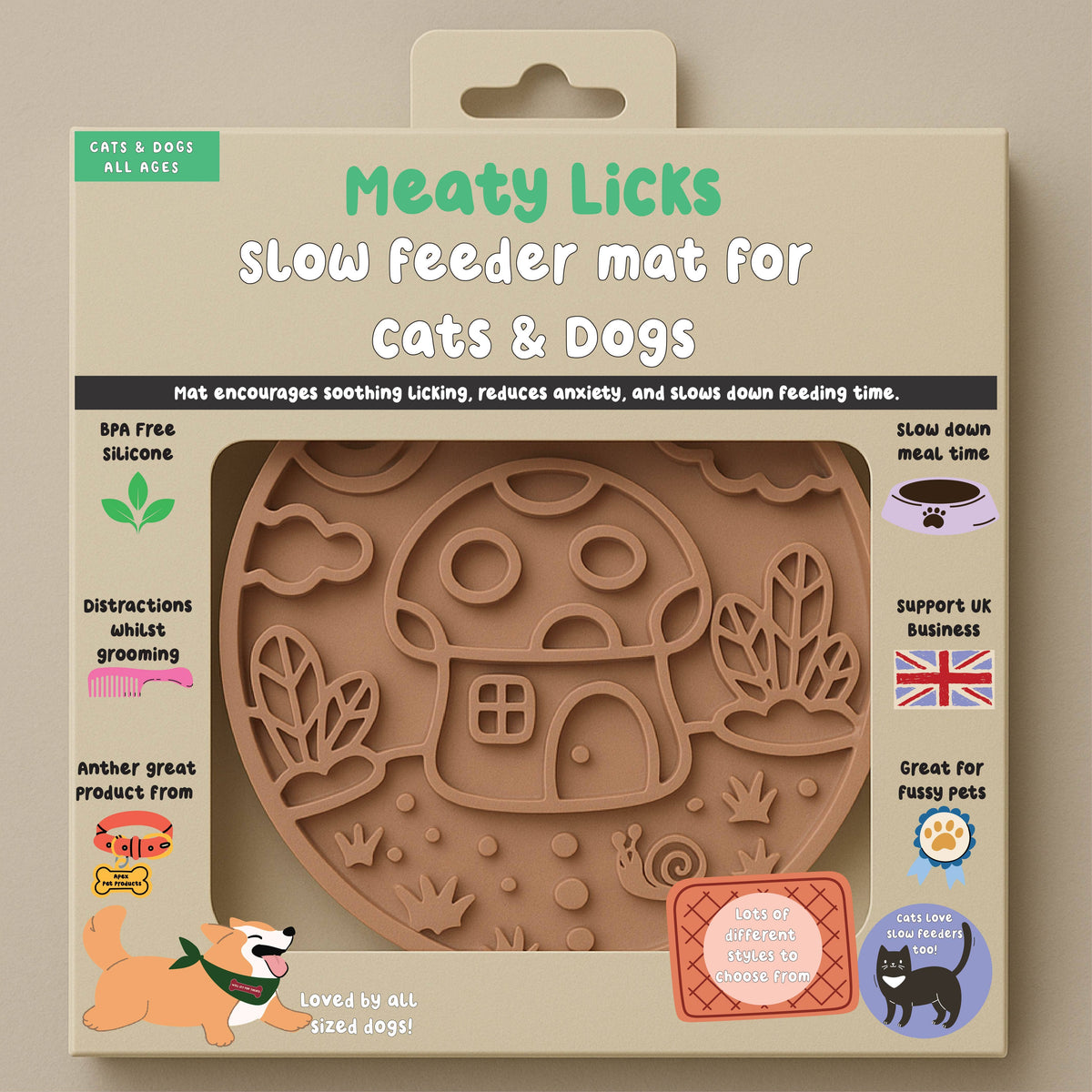 Slow Feeder Dog Bowls