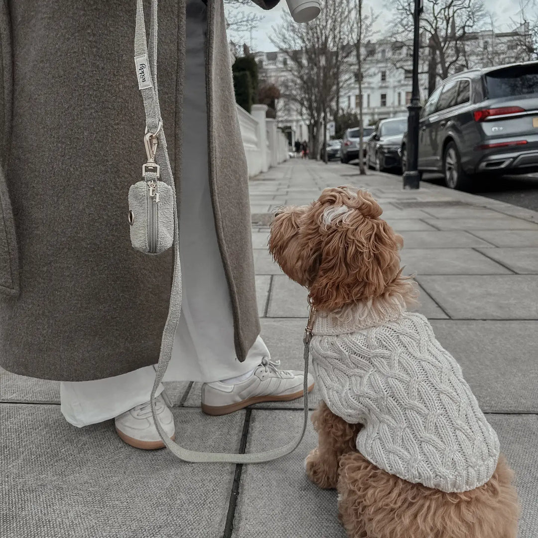ByTeddy Matcha┃Bouclé Poop Bag Holder