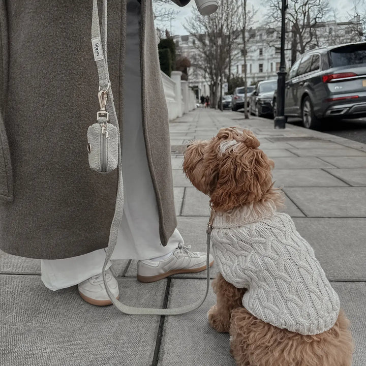ByTeddy Matcha┃Bouclé Poop Bag Holder