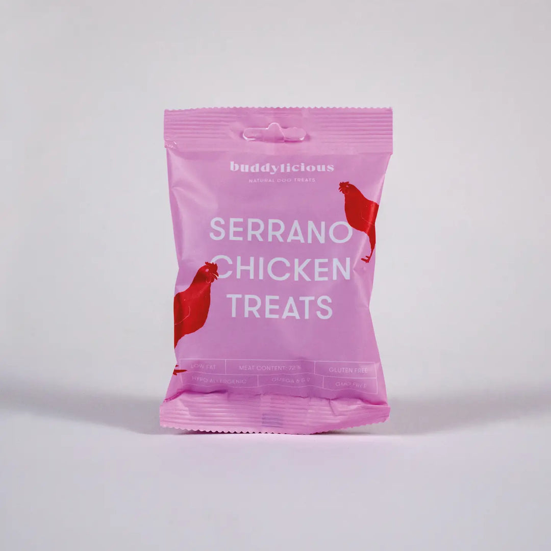 Buddylicious Natural Serrano Chicken Healthy Dog Treats