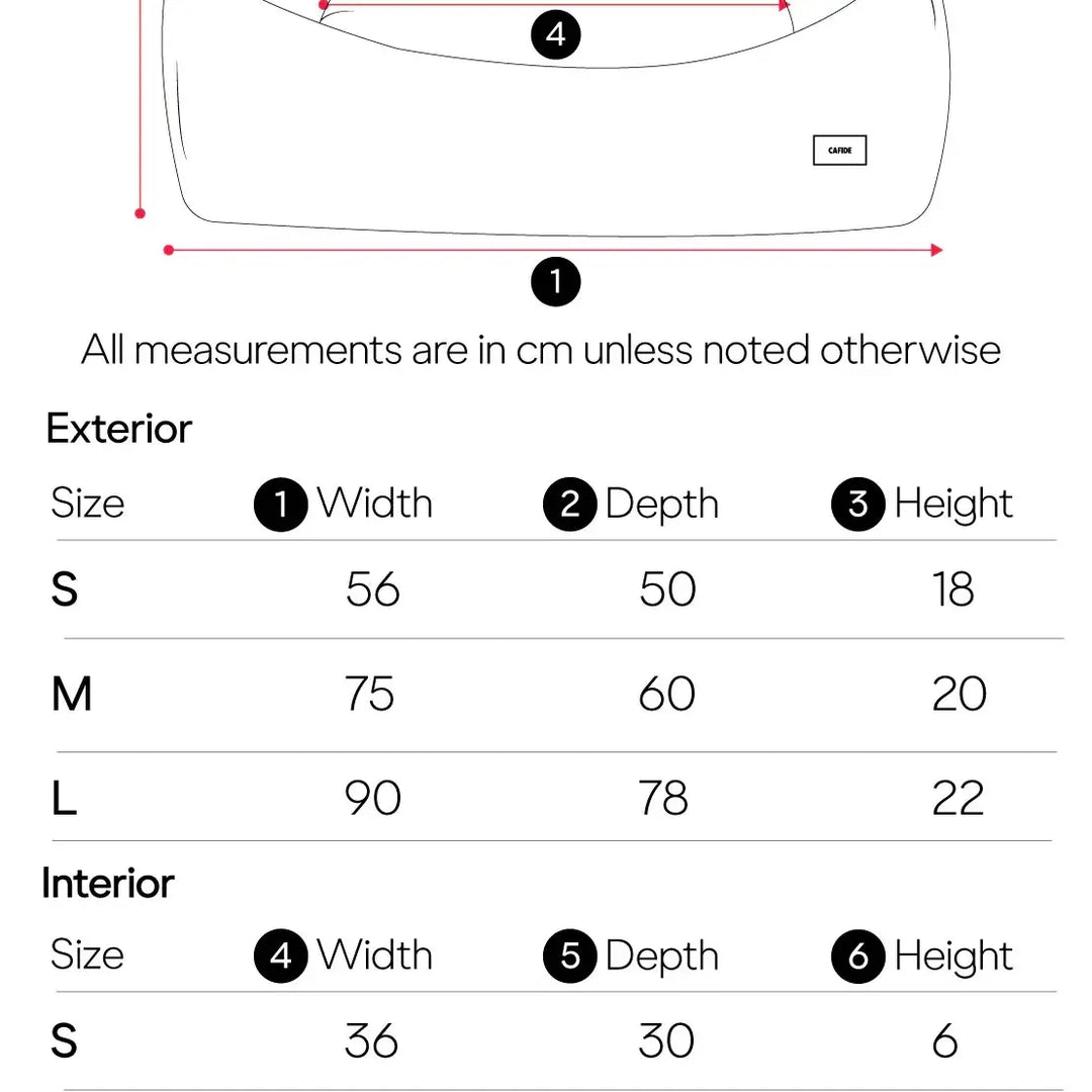Beige Sheepdog Bed, Snozy Small