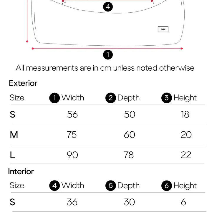 Beige Sheepdog Bed, Snozy Small