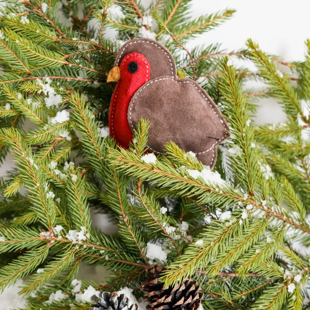 Rodney the Robin Christmas Eco Dog Toy