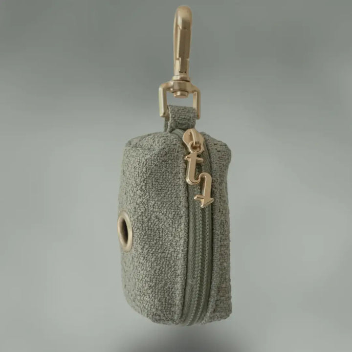 ByTeddy Matcha┃Bouclé Poop Bag Holder