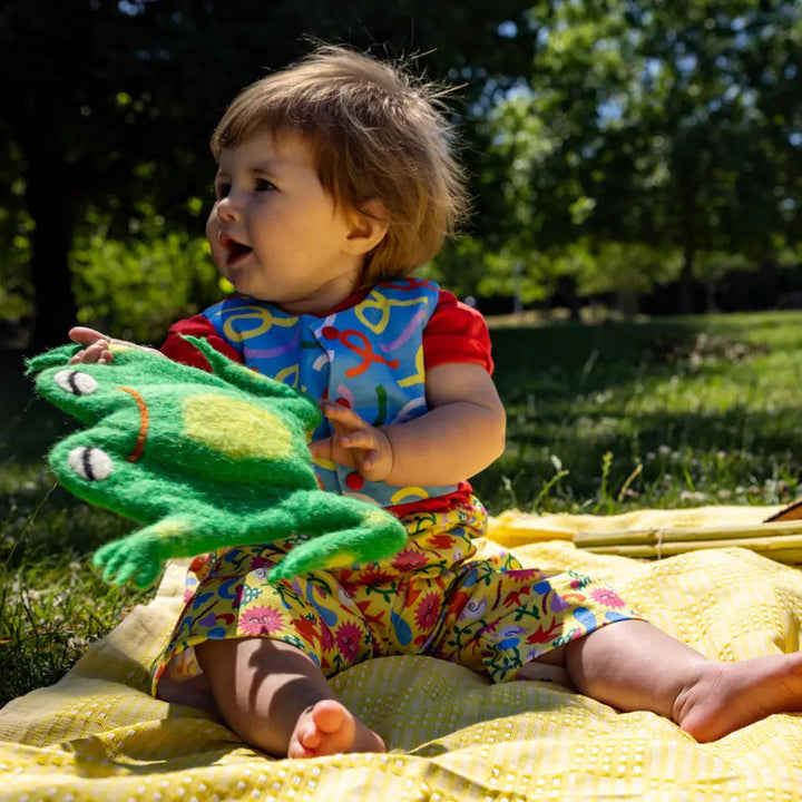 Freddy Frog Felt Toy