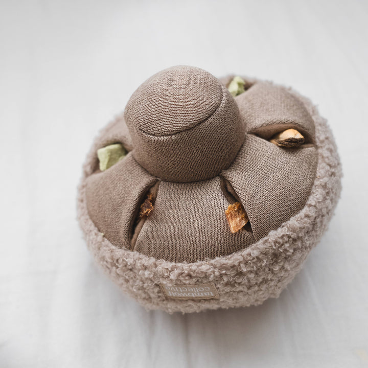 OAT NOSEWORK MUSHROOM ENRICHMENT DOG TOY: Small