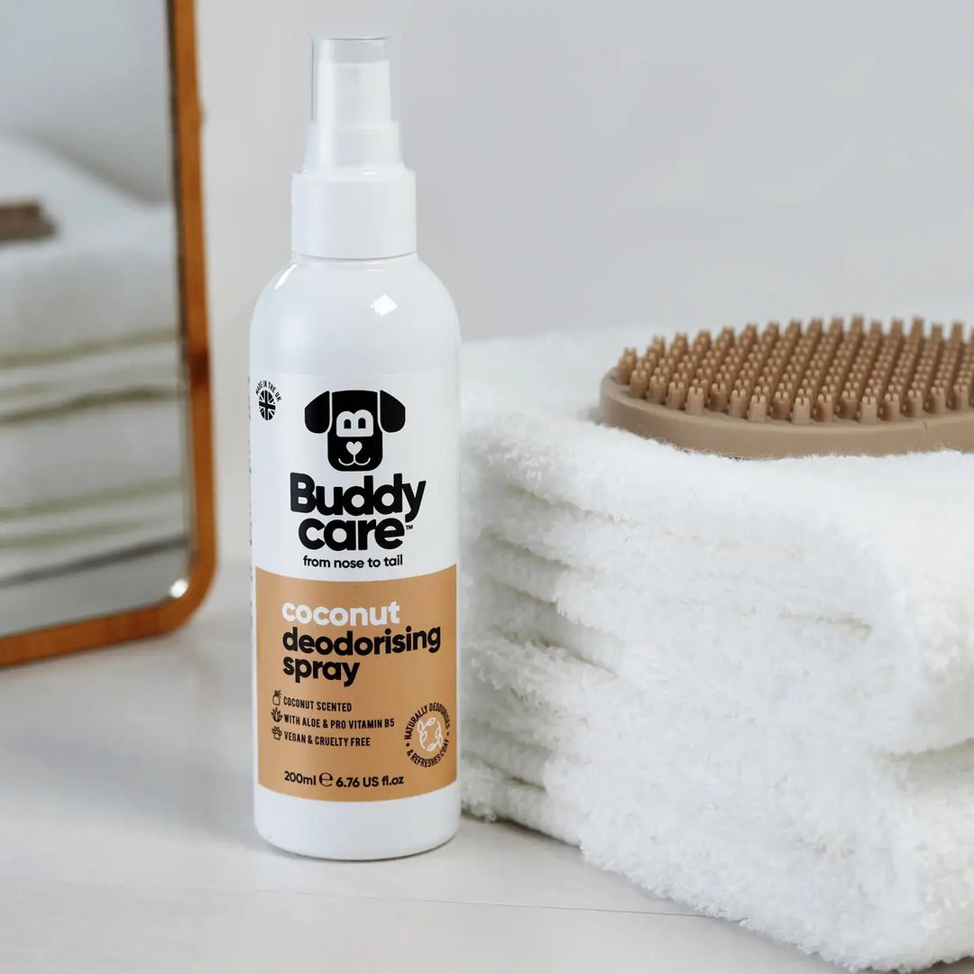 Buddycare Dog Deodorising Spray - Coconut - 200ml / 6.76 Fl oz