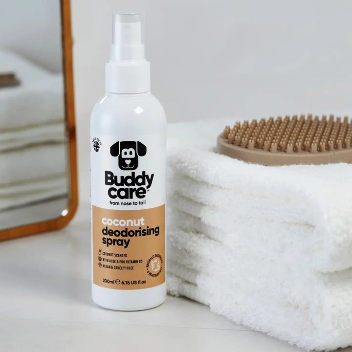 Buddycare Dog Deodorising Spray - Coconut - 200ml / 6.76 Fl oz