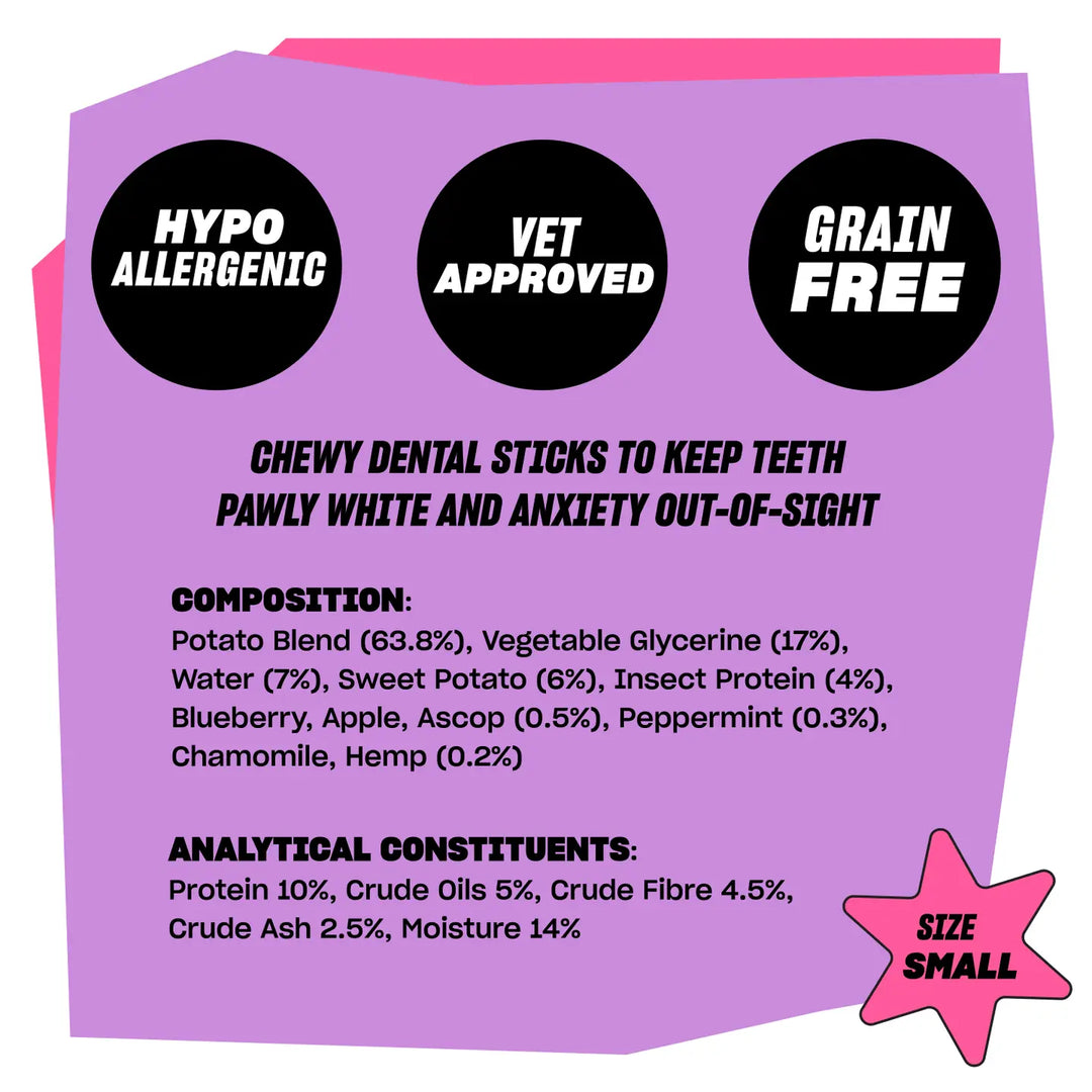 Clean Teeth & Chill (Small) - Calming Dental Sticks
