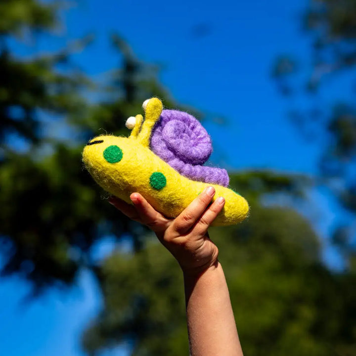 Abigail Snail Felt Toy