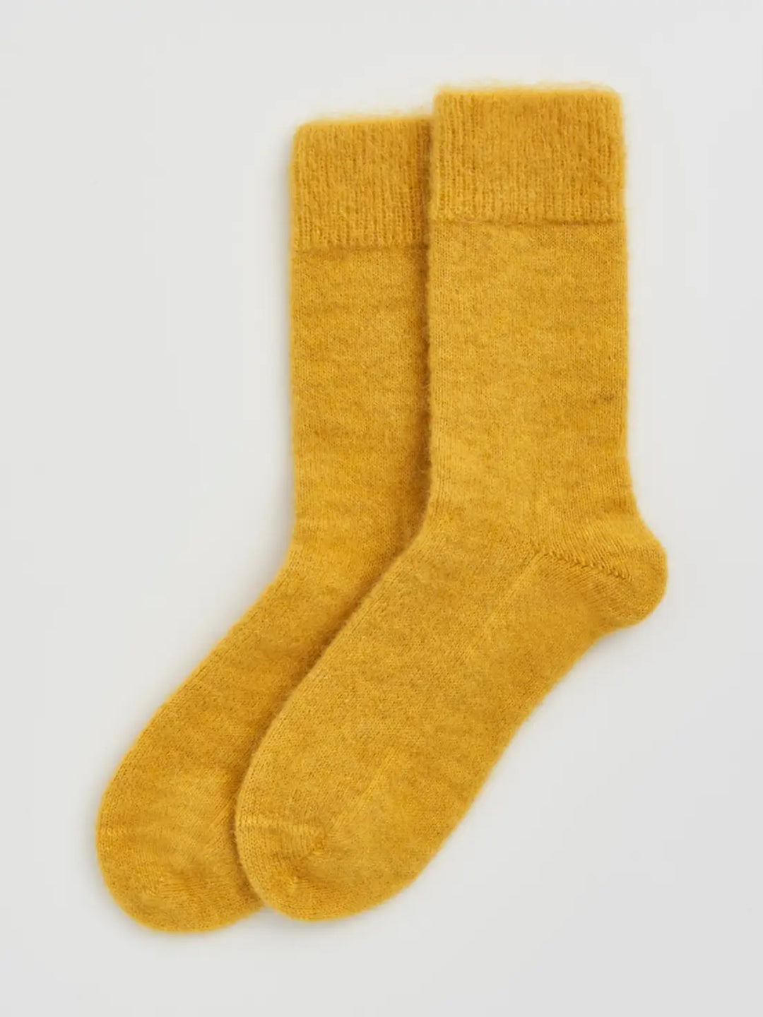 Dandelion Yellow Ultra Soft Alpaca Socks