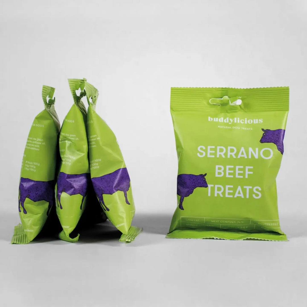 Buddylicious Natural Serrano Beef Healthy Dog Treats