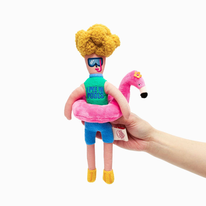 The Furry Folks - Flamingo Hooman Nosework Toy
