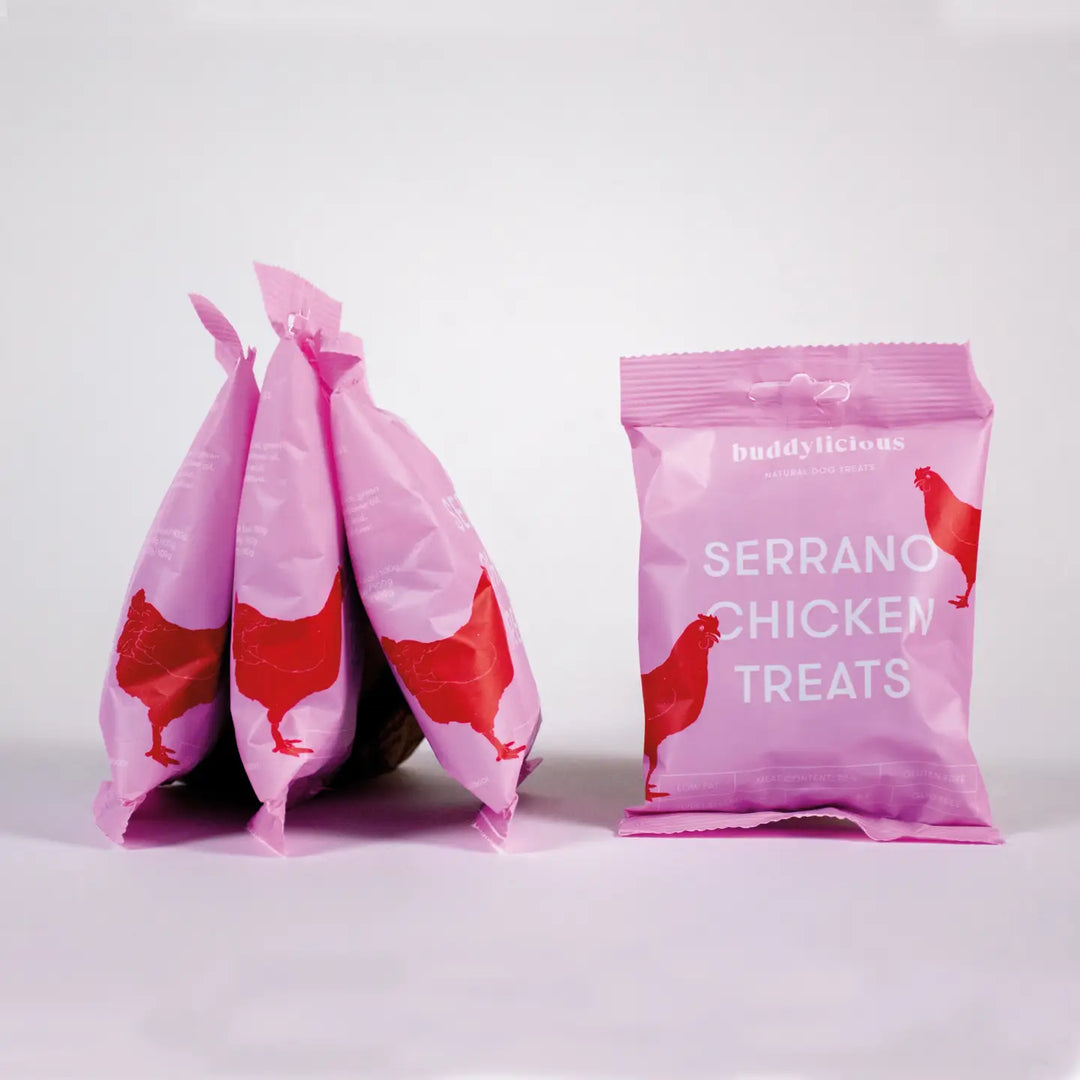 Buddylicious Natural Serrano Chicken Healthy Dog Treats