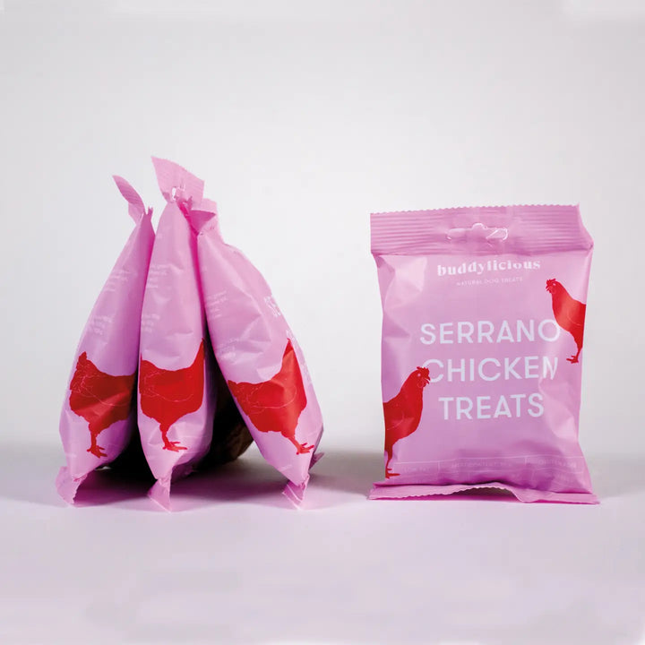 Buddylicious Natural Serrano Chicken Healthy Dog Treats