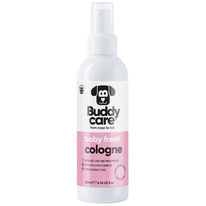 Buddycare Dog Cologne - Baby Fresh - 200ml / 6.76 Fl oz
