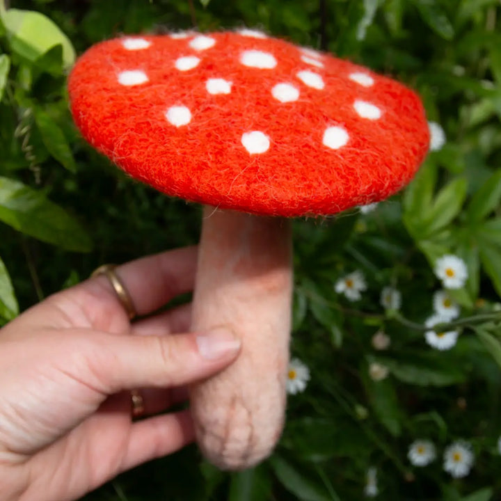 Magical Mushroom Felt Toy