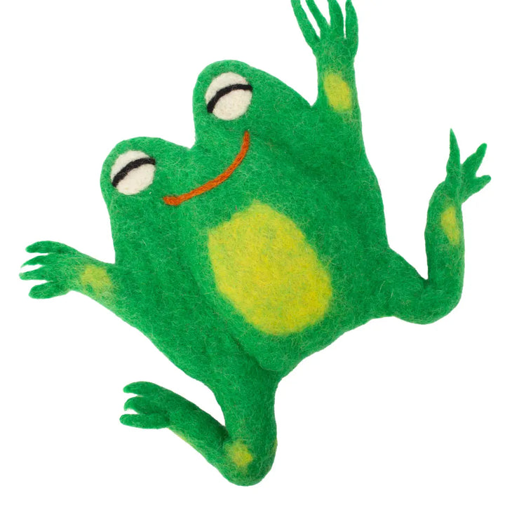 Freddy Frog Felt Toy
