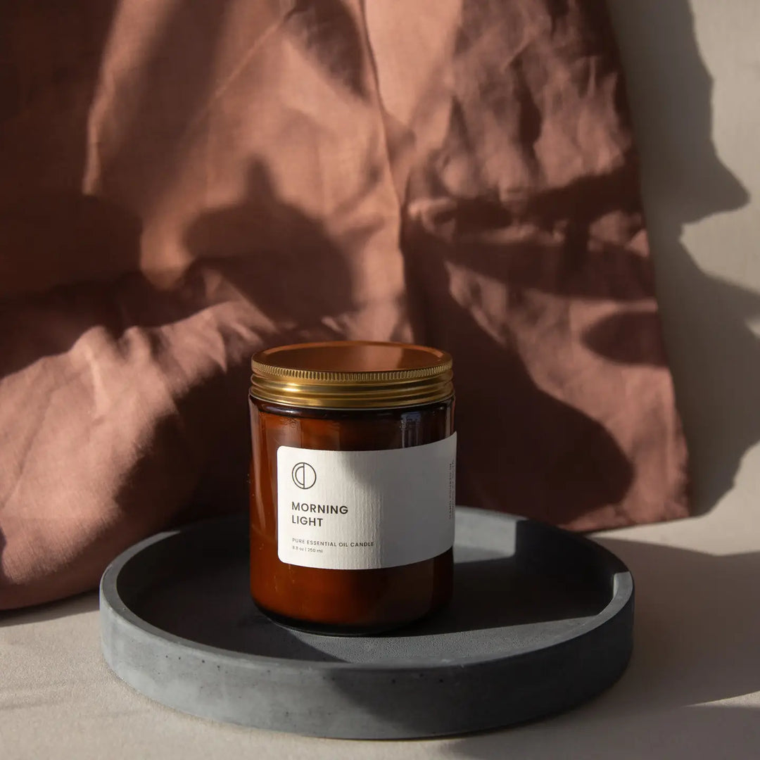 Morning Light Candle - (Neroli, Basil and Lime)