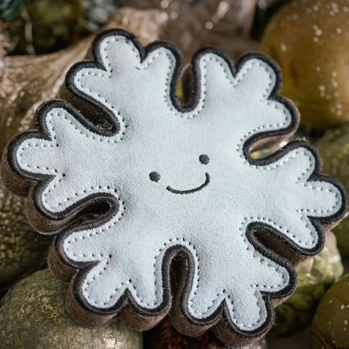 Flakey the Snowflake Shaped Eco Dog Toy