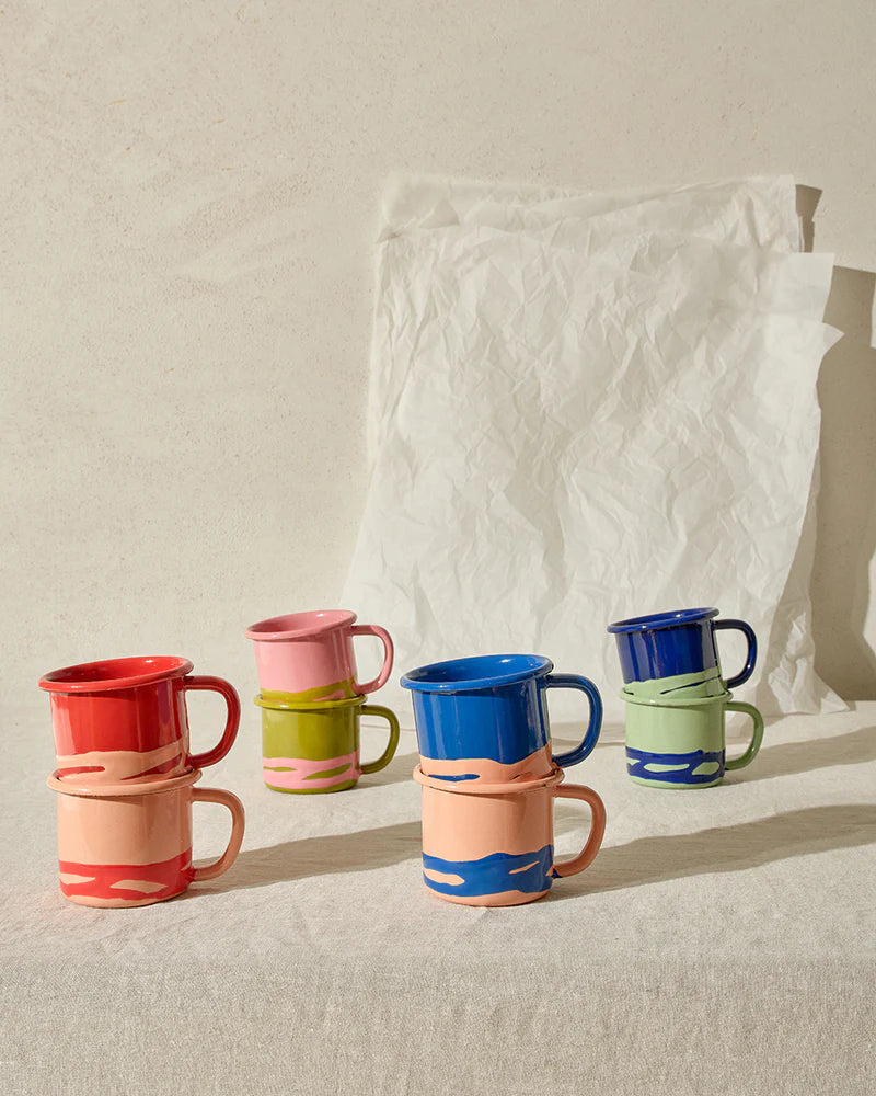 MUG - MINT ON INDIGO