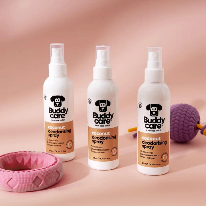 Buddycare Dog Deodorising Spray - Coconut - 200ml / 6.76 Fl oz