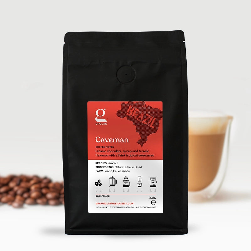 Ground coffee society Caveman House Espresso