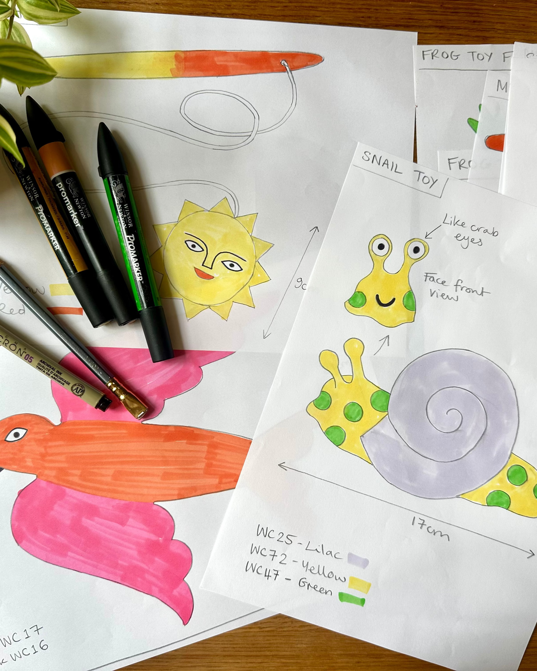 Hiro + Wolf - Flower Power Felt Toy: Dog Toy