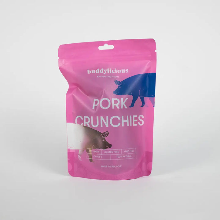Buddylicious 100% Natural Pork Crunchies Dog Treats