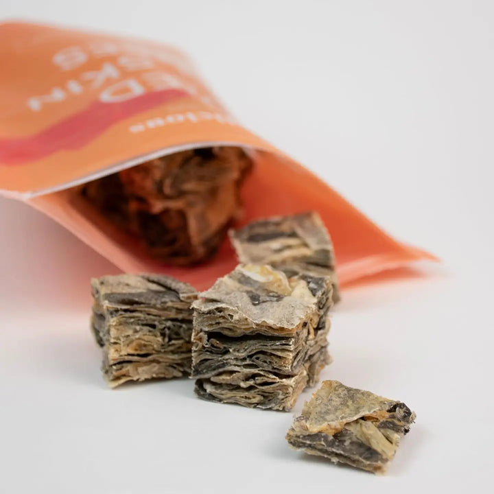 Buddylicious 100% Natural Cod Skin Cube Dog Treats