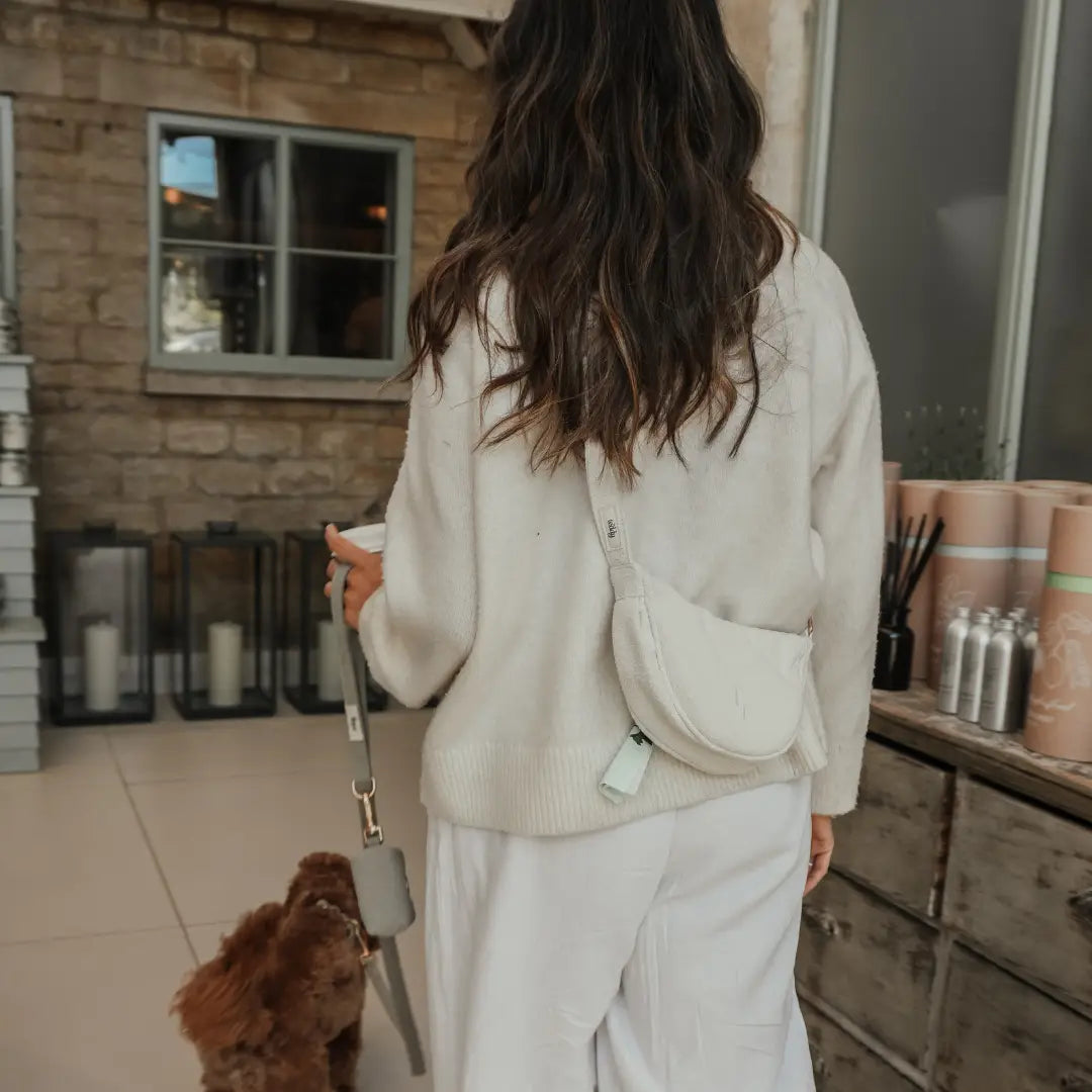 ByTeddy Marshmallow | Bouclé Walking Bag