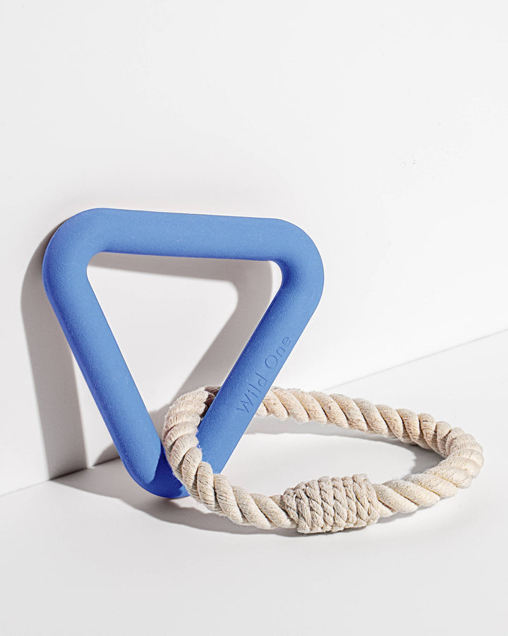 Wild One - Triangle Tug Dog Chew Toy: STANDARD