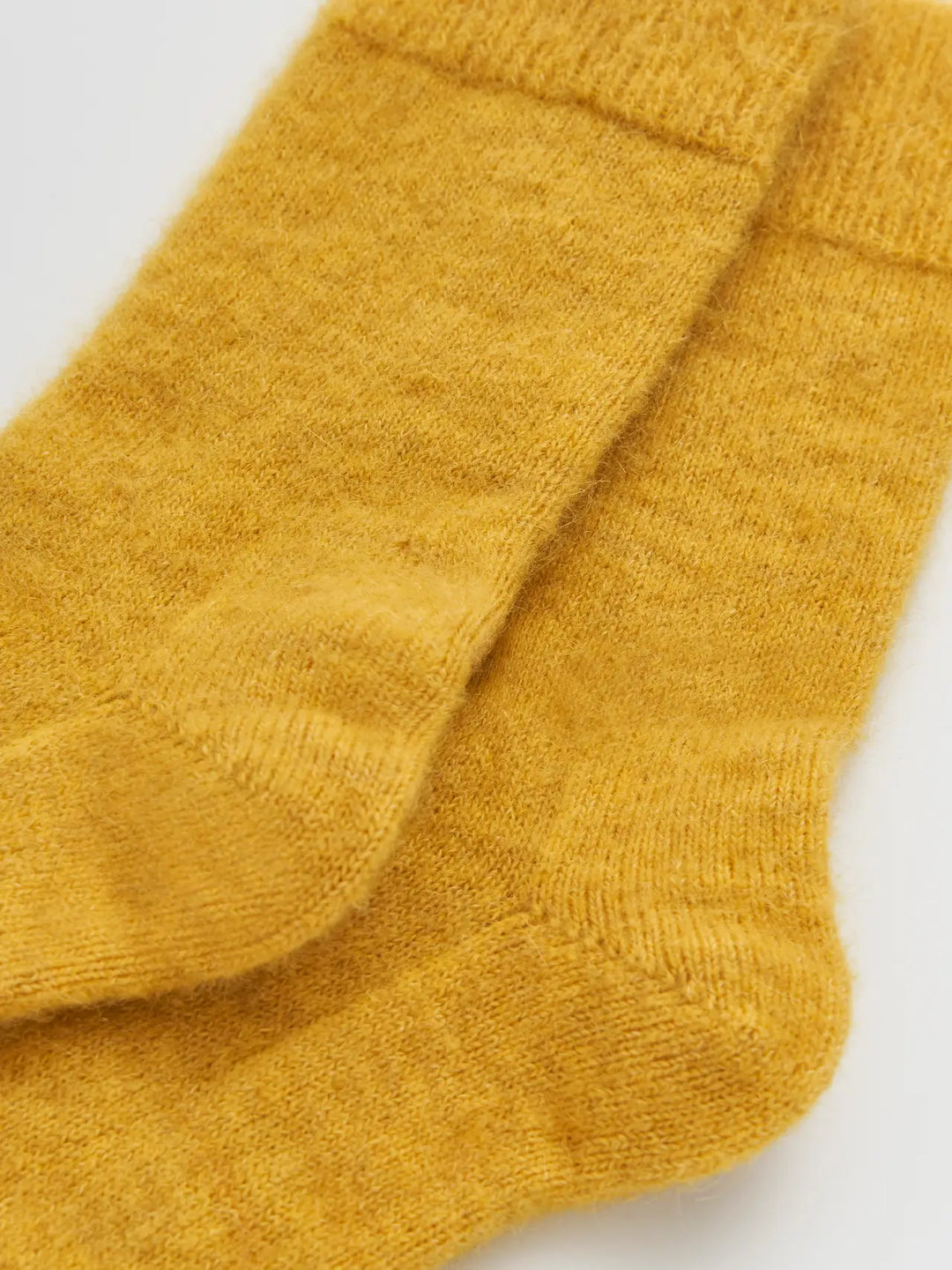 Dandelion Yellow Ultra Soft Alpaca Socks