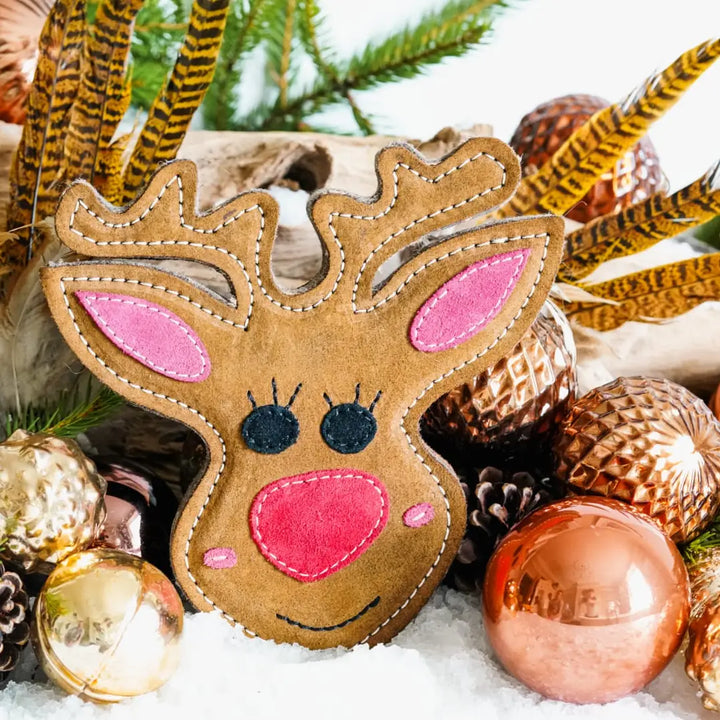 Rudy the Reindeer Christmas Eco Dog Toy
