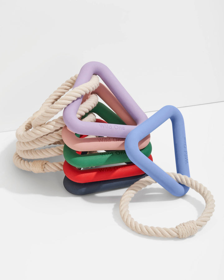 Wild One - Triangle Tug Dog Chew Toy: STANDARD