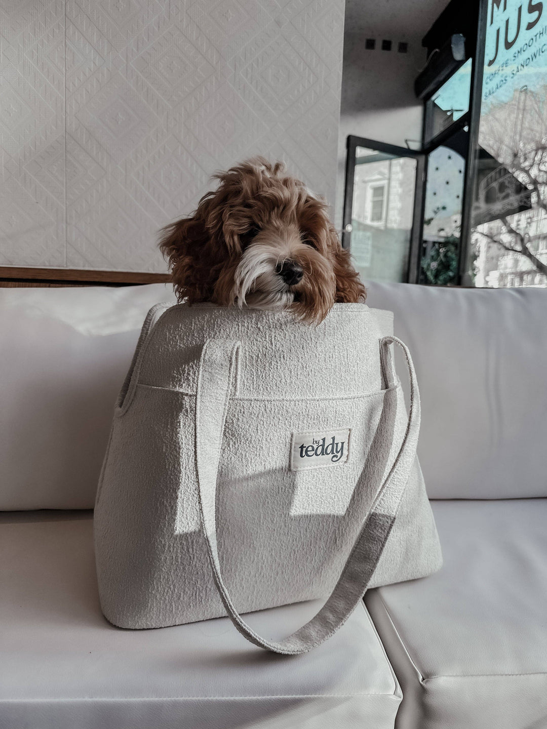 By Teddy - Marshmallow┃The Bouclé Carrier