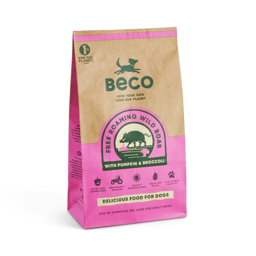 BECO Wild Boar Dry Food with Pumpkin & Broccoli 2kg