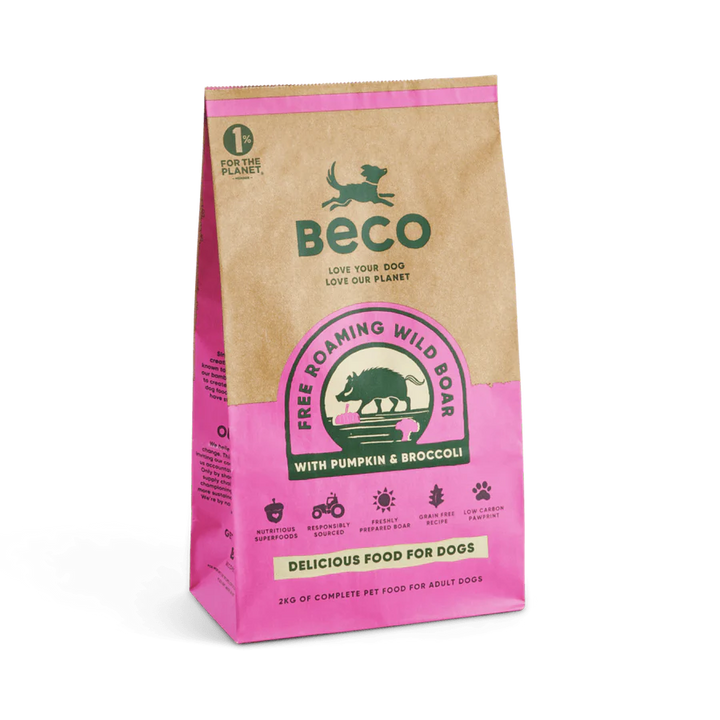 BECO Wild Boar Dry Food with Pumpkin & Broccoli 2kg