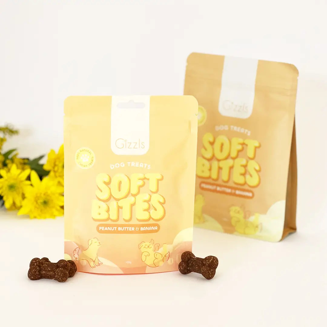 Gizzls - Soft Bites PB & B - 150g