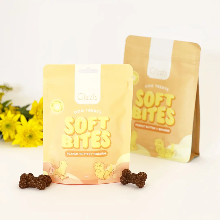 Gizzls - Soft Bites PB & B - 150g