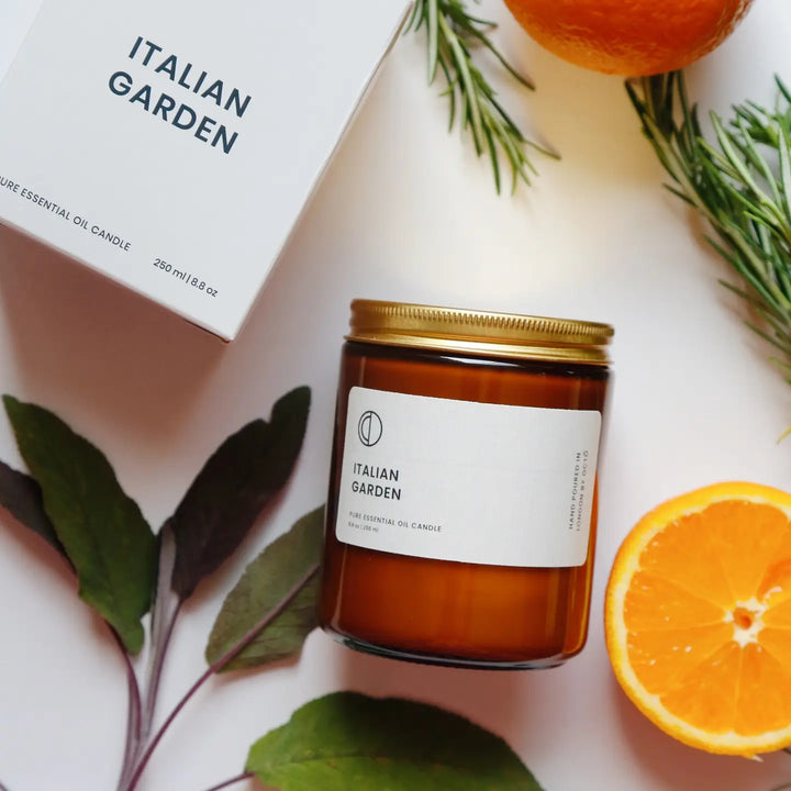 Italian Garden Candle (Orange + Rosemary + Sage)