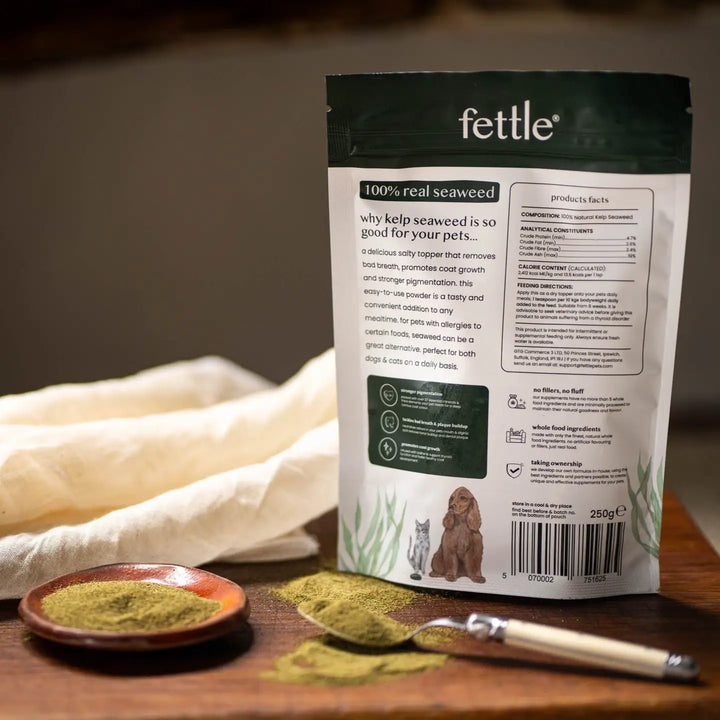 Natural Kelp Seaweed Powder For Dogs & Cats
