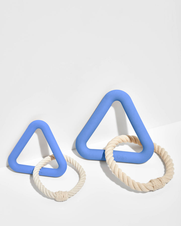 Wild One - Triangle Tug Dog Chew Toy: STANDARD
