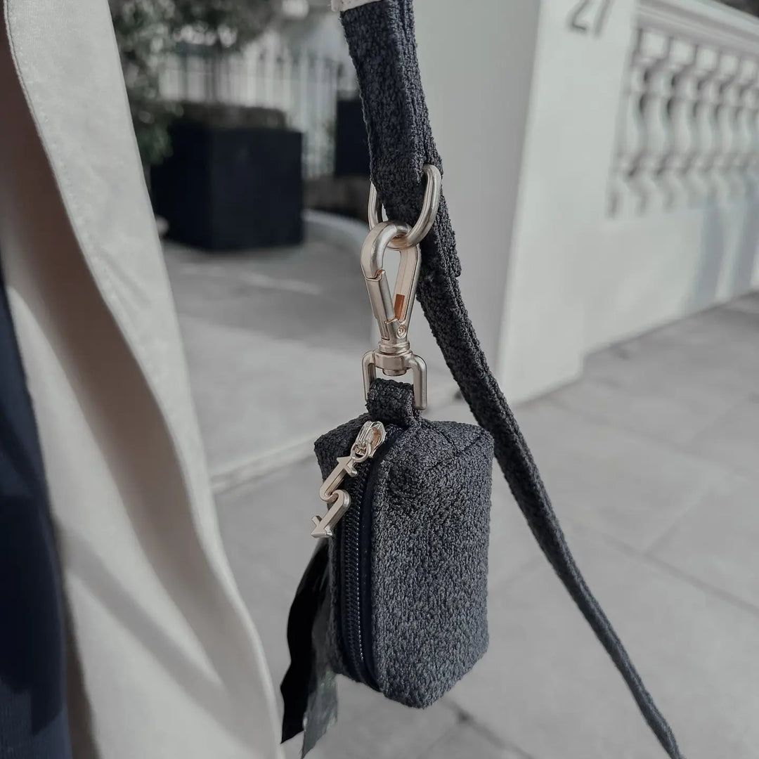 ByTeddy Midnight┃Bouclé Poop Bag Holder